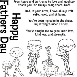 Father’s Love 6x6 Stamp Set