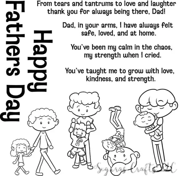 Father’s Love 6x6 Stamp Set
