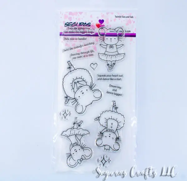 Twinkle Toes & Tails 4x8 Stamp Set